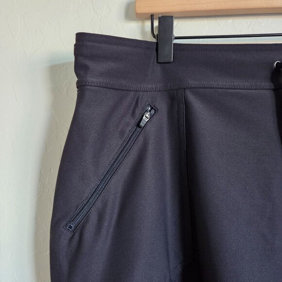Tek Gear Athletic Drawstring Skort Black Size Womens XL Zip Pockets Tennis Golf - Picture 3 of 6